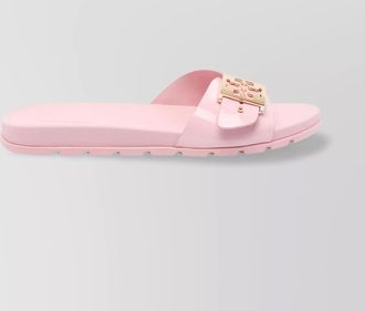 Tory Burch round toe rubber sole sandals