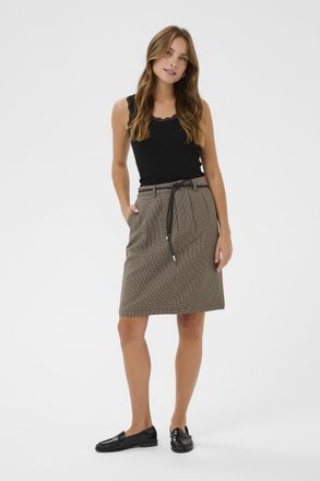 Kaffe Rok KAelyah Rok Loose fit beige