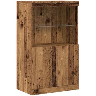 vidaXL Sideboard Brown 60 x 37 x 100 cm Engineered wood Vidaxl