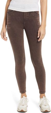 Hue Ultrasoft Denim Leggings in Cinn Acid Wash at Nordstrom, Size X-Small