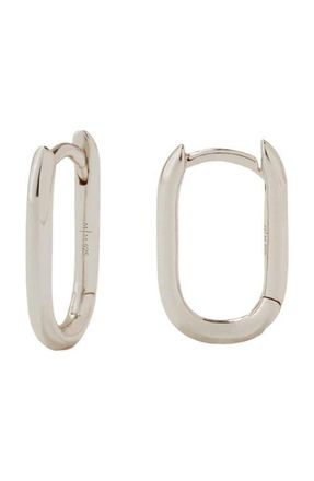 Made by Mary Paperclip Hoop Earrings in Silver at Nordstrom