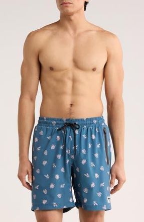 Hurley Futura Volley Swim Trunks in Grey Teal at Nordstrom Rack, Size X-Large