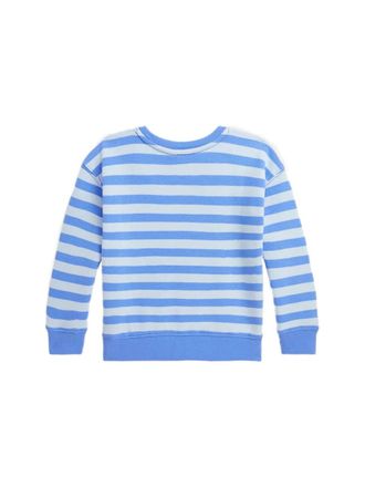 Polo Ralph Lauren Lady Bear Motif Cotton Jersey Shirt - Blue