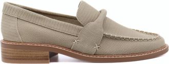 Free People Womens Bedford Loafer In Oiled Silt Suede