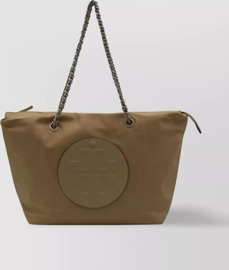 Tory Burch chain handle structured tote bag