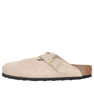 Birkenstock Boston Suede Leather Sandcastle 1030855