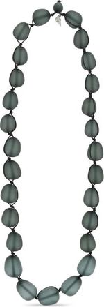 Emporio Armani Necklaces, female, Blue, Size: ONE SIZE Beaded Necklace