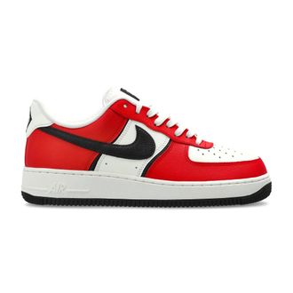 Nike Fitness, Heren, Rood, 45 1/2 EU, Leer, Air Force 107 LV8
