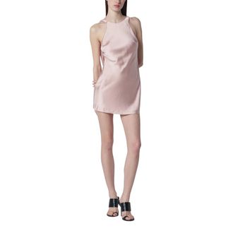 Andamane Short Dresses, female, Pink, Size: XS Carmen Open Back Mini Dress