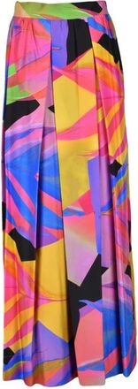 Sara Roka Rokken, Dames, Veelkleurig, S, Tule, Lange zijden rok