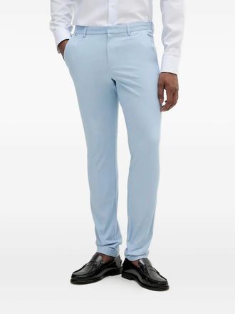 BOSS skinny trousers - men - Recycled Polyamide/Elastane/Cotton - 50 - Blue