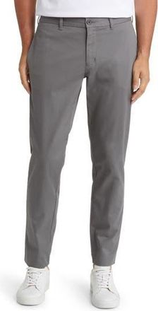 Nordstrom Heron Taper Leg Twill Chino Pants in Grey Castlerock at Nordstrom Rack, Size 29 X 30