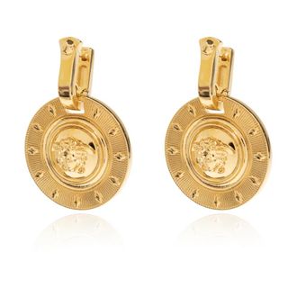 Versace Medusa Head Earrings - Dames - Oorbellen - Geel - ONE Size - Accessoires