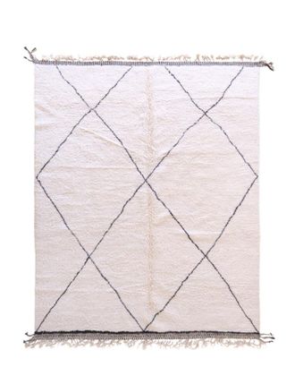 AFK Living Alfombra bereber gr&aacute;fica tejida a mano lana 260 x 352 cm