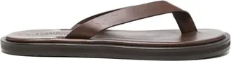STUDIO NICHOLSON Curren Sandal - male - Studio Nicholson - Flip Flops - Brown - 11 UK - Shoes