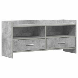 vidaXL Mueble De Tv 100 X 33 X 47 Cm Gris Hormig&oacute;n Vidaxl