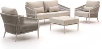 Bellagio la vita attrattiva Bellagio Mineo stoel-bank loungeset 4-delig