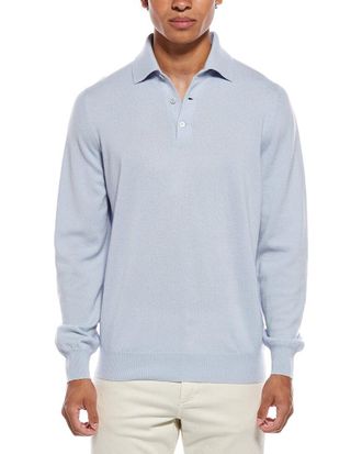Brunello Cucinelli Knit Cashmere Polo Shirt