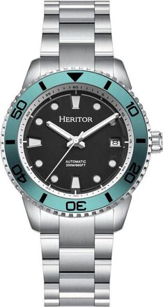 Heritor Bexley Automatic Black Dial Mens Watch HERHS4504