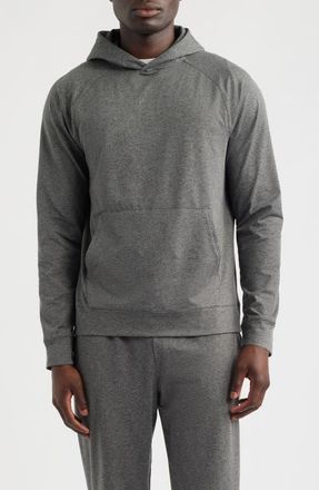 Zella Live In Pullover Hoodie in Grey Mountain Heather at Nordstrom, Size Xx-Large