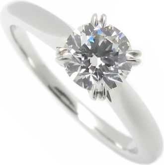 Harry Winston Platinum Platinum 950 Band Ring (Pre-Owned)