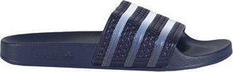 adidas Adilette Slides for Women in Navy with Striped Design
