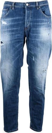 Dondup Jeans, Heren, Blauw, W31, Katoen, Brighton Jeans