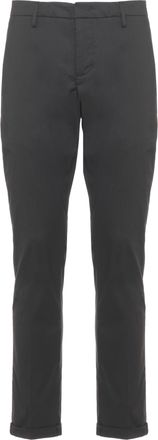 Dondup Black Gaubert Cotton Chino Pants
