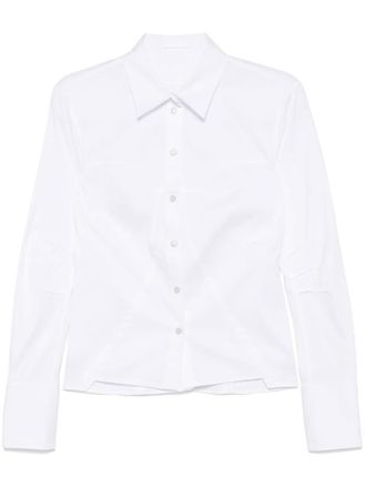 Helmut Lang Camicia stile bustino - Bianco
