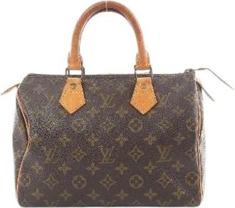 Louis Vuitton Pre-owned Handbags, female, Brown, Size: ONE SIZE Pre-owned Speedy 25