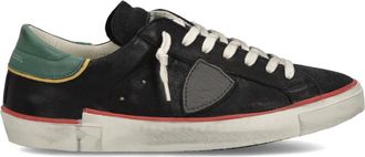 Philippe Model Sneakers Prsx Tennis - Heren - Sneakers - Zwart - 44 EU - Katoen - Schoenen