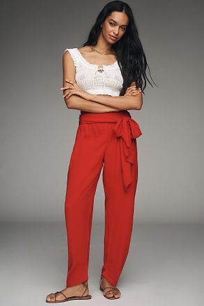 Let Me Be CMS Belted Flowy Pants