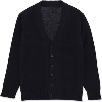 Fortela Wool Cardigan in Dark Blue at Nordstrom, Size Xx-Large Eu