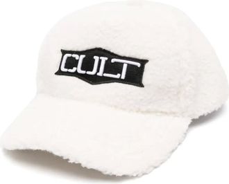 Cult logo-patch cap - Neutrals