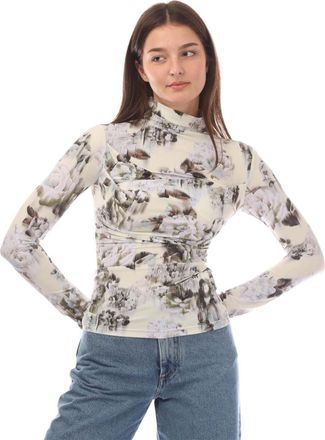Off-white Off White Dames-top Chine Sec Skin Slim (Grijs)