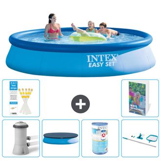 Intex Piscina Easy Set Redonda - 396x84 Cm - 7-piezas S304