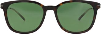 Montblanc Square-Frame Recycled Acetate Sunglasses