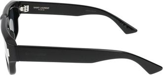 Saint Laurent Mens Sl Sunglasses Black Acetate