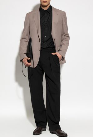 Dolce & Gabbana Shirt With Pocket, Mens, Black