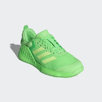 adidas adidas Performance Womens Dropset 3 Training Shoes - Lime Green Textile - Size UK 5.5