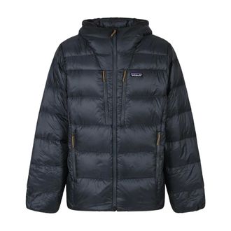 Patagonia Fitz Roy Down Hoody - - Sport - Uomo - Blu - XL