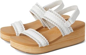 Skechers Summers - Coastal Stroll Womens Sandals White : 8.5 B - Medium, Rubber