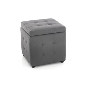 tomasucci Pouf/contenedor Dado, gris