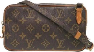Louis Vuitton Pre-owned Cross Body Bags, female, Brown, Size: ONE SIZE Pre-owned Vintage Cross Body Bag
