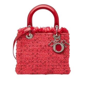 Dior Pre-owned Lady Dior - Dames - Vintage Handtas - Rood - ONE Size - Leer - Vintage