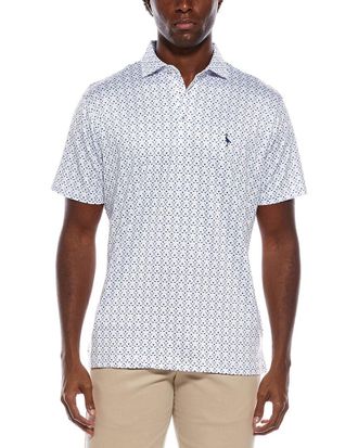 Tailorbyrd Tailorbyrd Golf Clubs Printed Performance Polo Shirt