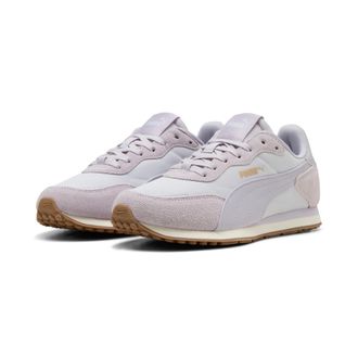 Puma Sneaker PUMA ST MILER ROSE, Damen, Gr. 37,5, lavender pop, silber mist, gum, Leder, mehrfarbig, Schuhe Sneaker, Obermaterial aus Leder, Innenmaterial 