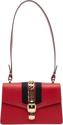 Gucci Pre-owned Shoulder Bags, female, Red, Size: ONE SIZE Pre-owned Shoulder Bag