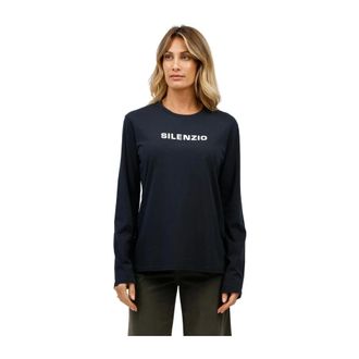 Aspesi Mujer, Camisetas, Azul, Talla: L