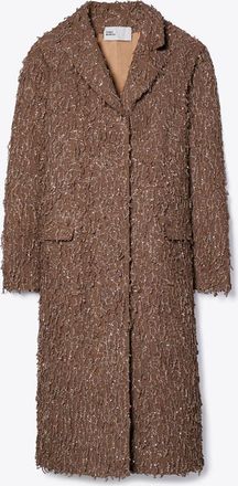 Tory Burch Womens Sequined Coat, size 14